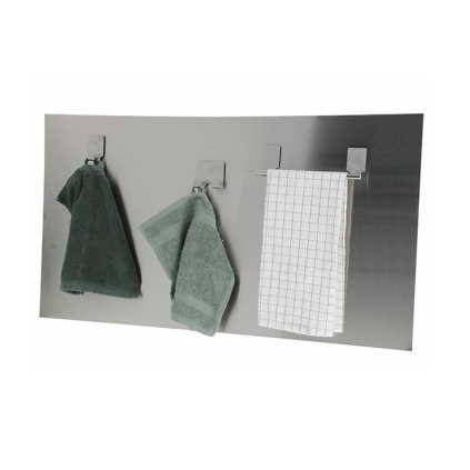 Magnetická deska na kuchyňskou linku Compactor 90 x 50 cm, stříbrná