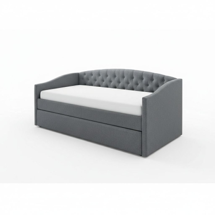 Postel Alessia 90 x 200 cm, šedá