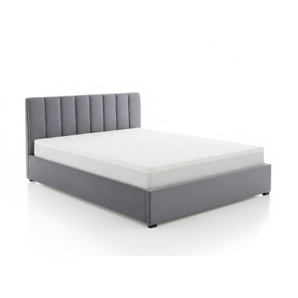Postel Montreal Velvet 160 x 200 cm, šedá