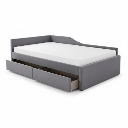 Postel Eliot Velvet 120 x 200 cm, šedá