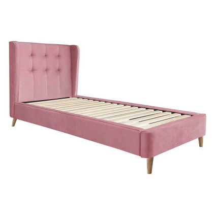 Postel Gianna 90 x 200 cm, růžová