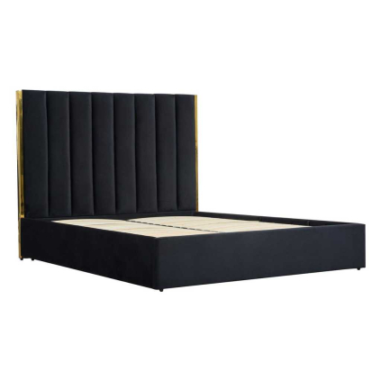 Postel Ariella 160 x 200 cm, černá