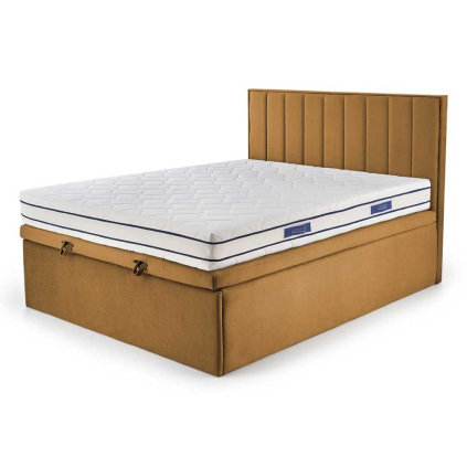 Postel Arabella 160 x 200 cm, žlutá