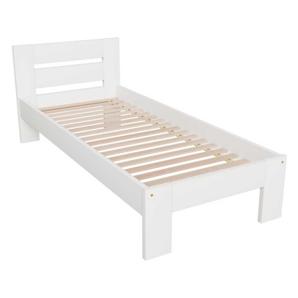 Postel Lucille 90 x 200 cm, bílá