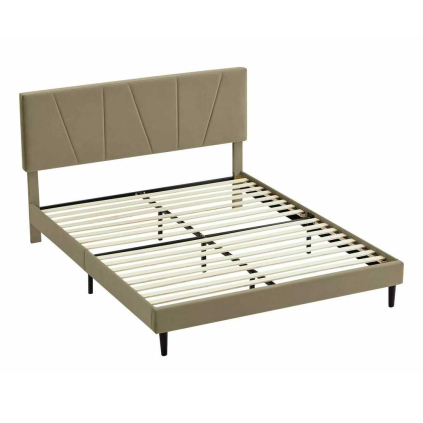 Postel Priscilla Velvet 140 x 200 cm, béžová