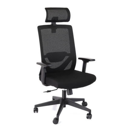 Kancelářská židle Lisandro, černá (rozbaleno)