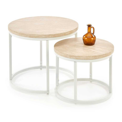 63872 konferencni stolek oreo kamen bila