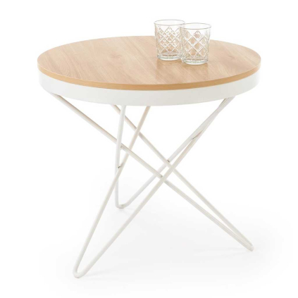 64571 konferencni stolek garfield prirodni drevo bila