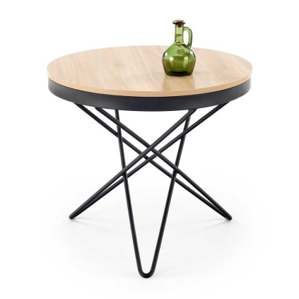 64574 konferencni stolek garfield prirodni drevo cerna