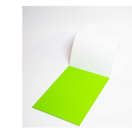 Elektrostatická popisovací fólie Symbioflipcharts 50 x 70 cm - 25 listů, zelená