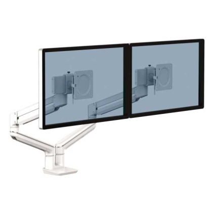 Držák monitoru Fellowes TALLO, 2 ramena, bílá