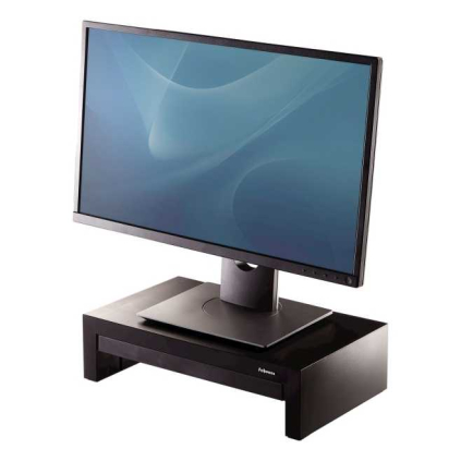 Stojan na monitor Fellowes Designer Suites, černá