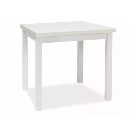 67208 jidelni stul adam 90 x 65 cm bila