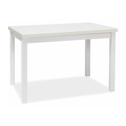 67211 jidelni stul adam 120 x 68 cm bila