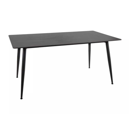 67286 jidelni stul rion 160 x 90 cm cerna