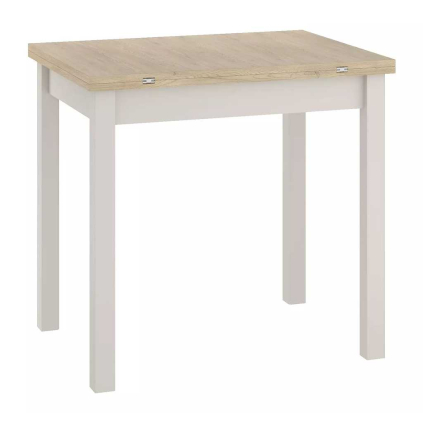 67568 jidelni stul flip 80 x 60 cm dub cremona kremova