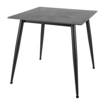 67604 jidelni stul rion 80 x 80 cm cerna