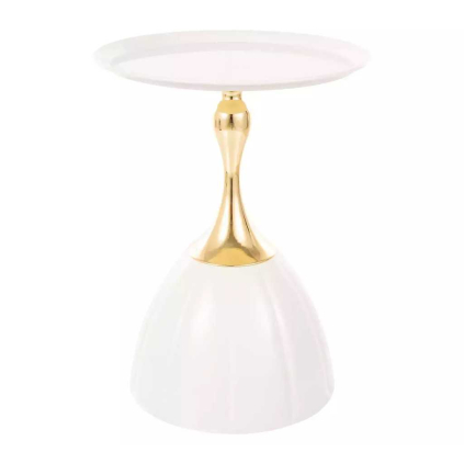 67916 konferencni stolek altare bila zlata