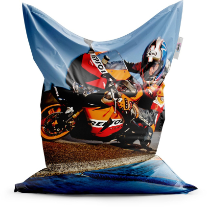 Sedací vak Classic motorkář 2 - dětský, barevná