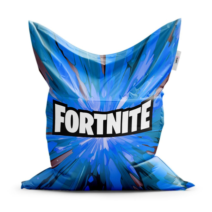 Sedací vak Classic Fortnite modrá, modrá