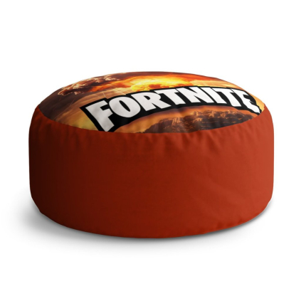 Taburet Circle Fortnite exploze, oranžová