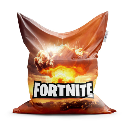 Sedací vak Classic Fortnite exploze, oranžová