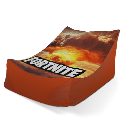 Sedací vak Lounge Fortnite exploze, oranžová
