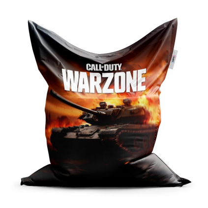 Sedací vak Classic CoD Warzone Tank - dětský, oranžová