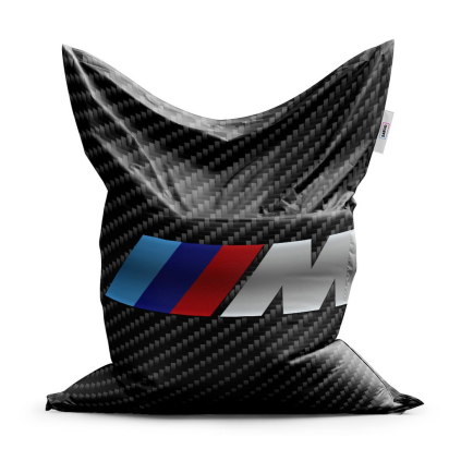 Sedací vak Classic MPERFORMANCE karbon - dětský, černá