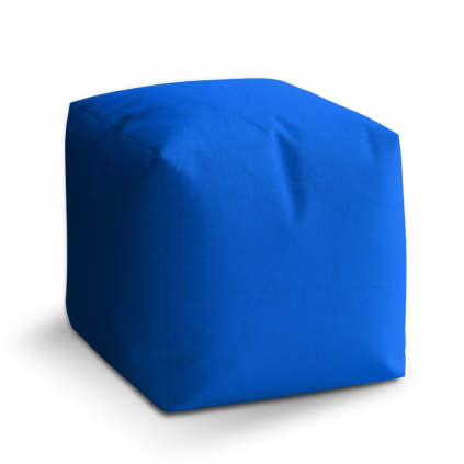 Taburet Cube královská modrá, modrá