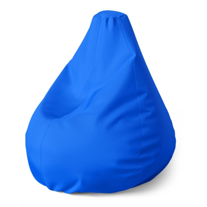 Sedací vak Pear královská modrá - dětský, modrá