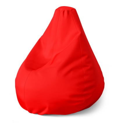 Sedací vak Pear červená, červená