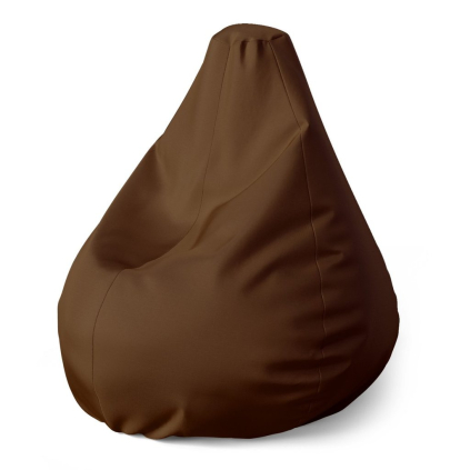 Sedací vak Pear čokoládově hnědá, hnědá