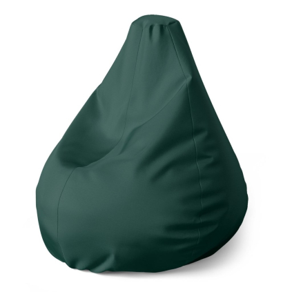 Sedací vak Pear lesní zelená 2, tmavě zelená
