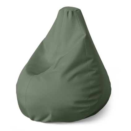 Sedací vak Pear vojenská zelená 2 - dětský, zelená
