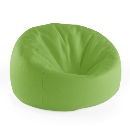 Sedací vak Cocoon jablečná zelená, zelená