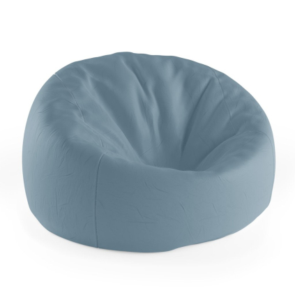 Sedací vak Cocoon šedě modrá, modrá