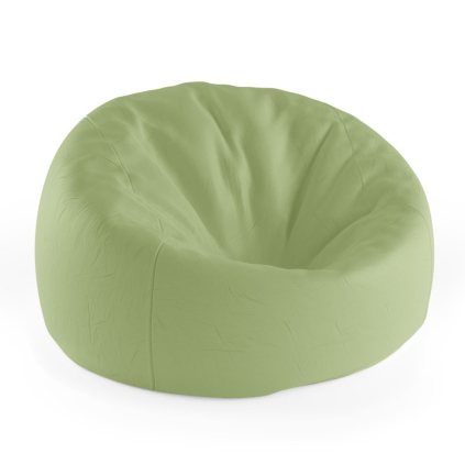 Sedací vak Cocoon pistáciová - dětský, zelená