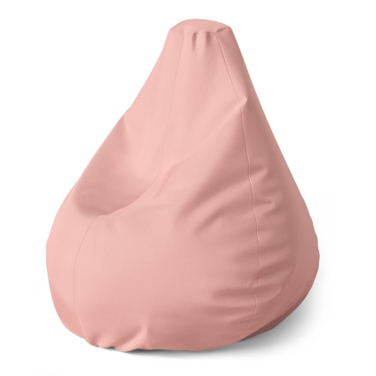 Sedací vak Pear lososová - dětský, růžová