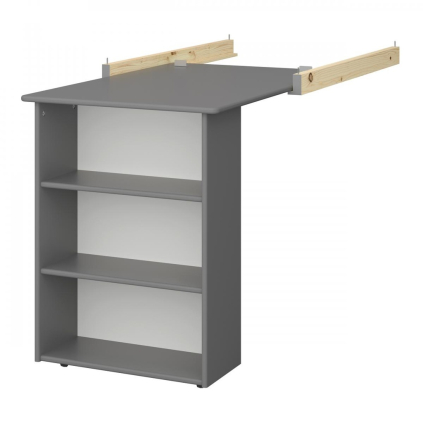 Výsuvný stůl Merien, šedá