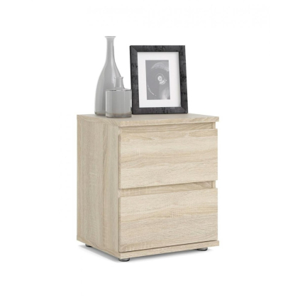 Noční stolek Nibby, dub sonoma