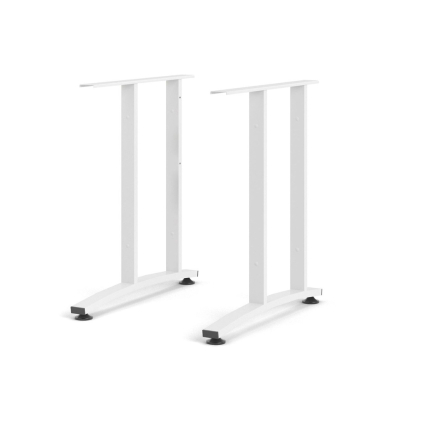 Ukončovací nohy pro stoly Modulo, bílá