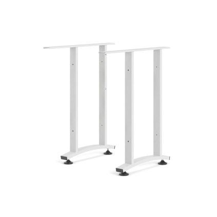 Rohová noha pro stoly Modulo, bílá