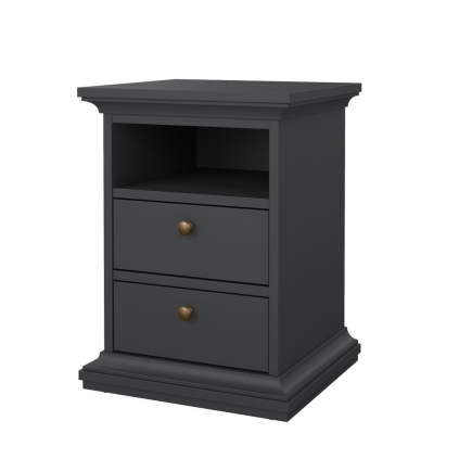 Noční stolek Provence, šedá