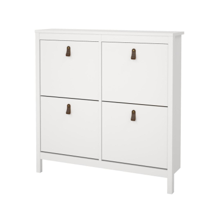 Botník Real široký, bílá