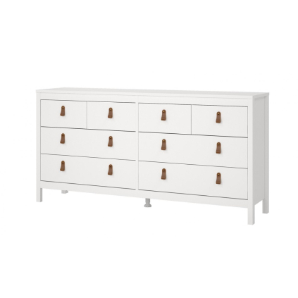 Komoda Real V, bílá