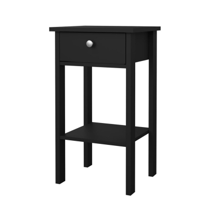 Noční stolek Real III, černá