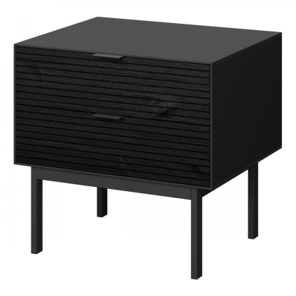 Noční stolek Sean, černá