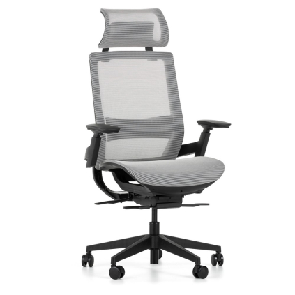 Kancelářská židle Embrace, šedá / černá