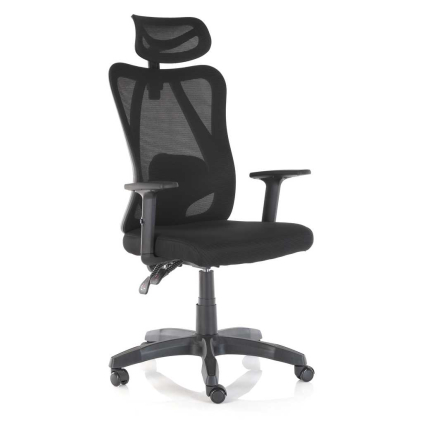 Kancelářská židle Listo, černá